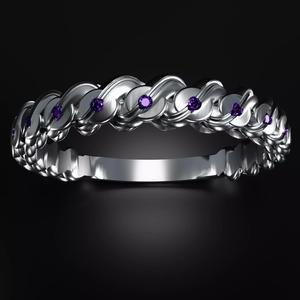 Rope Eternity Ring STL Churumbela 3D Printable