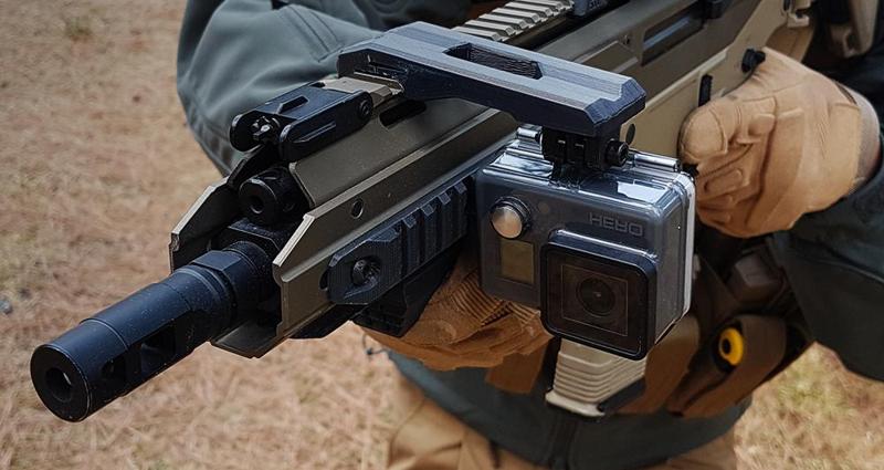 RAIL OFFSET GOPRO MOUNT