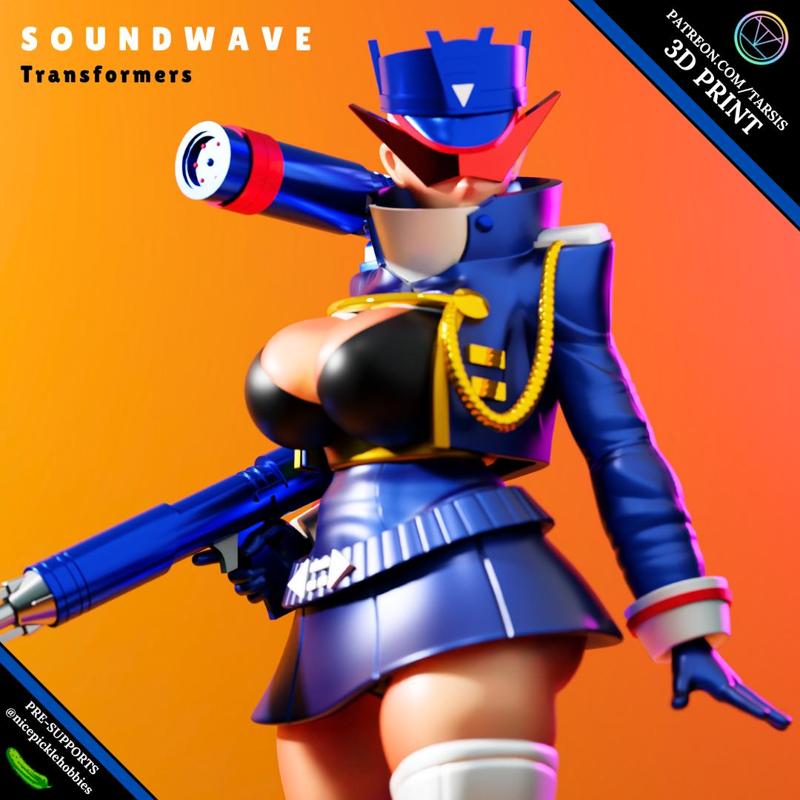Soundwave | Fan Art - STL