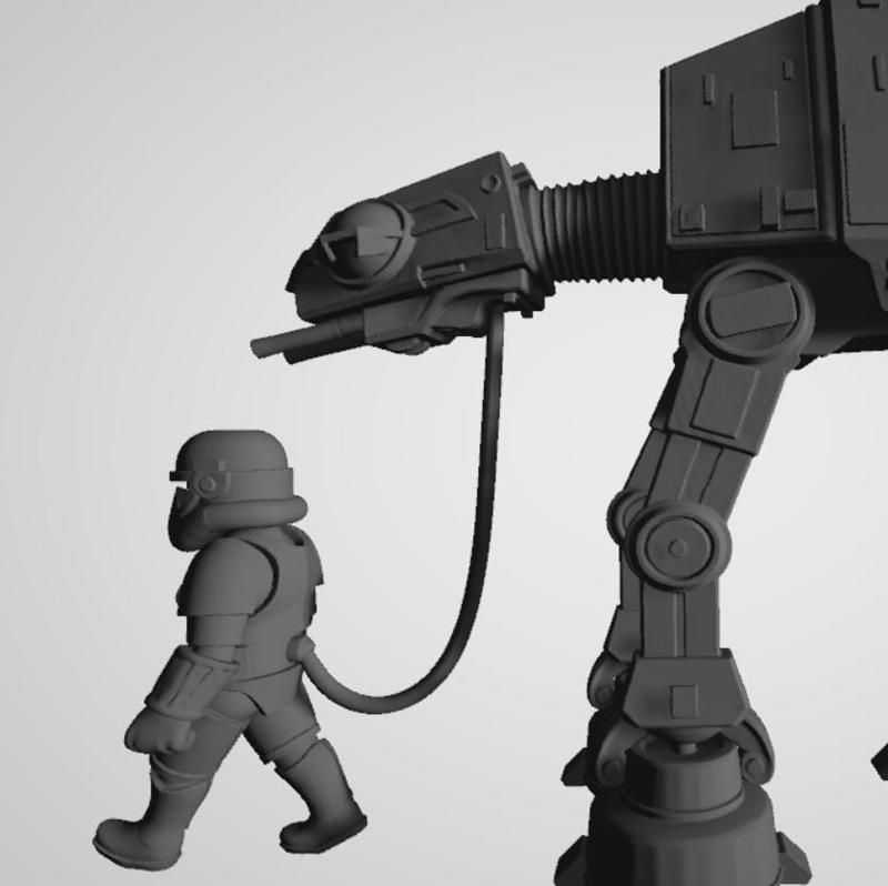 STORMTROOPER rides AT-AT