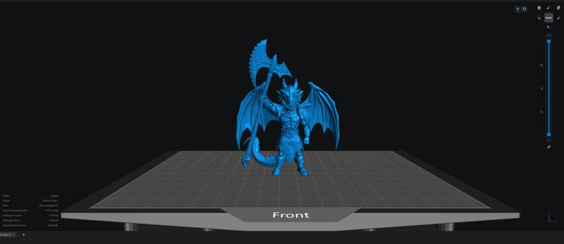 Dragonkin Male Barbarian v1