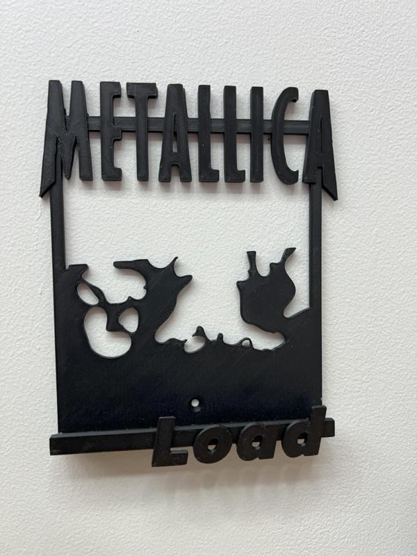 Metallica CD Wall Mount - Load Album - Plus Bonus Files!