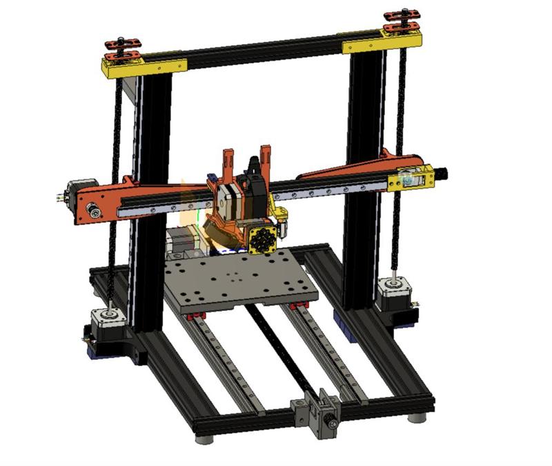 CR10 Tevo Tornado FULL linear E3D bmg  MGN12H BLTouch