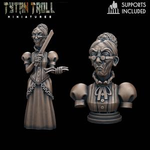 Curse of Strahd - Claudia Belasco Mini Bust Combo [Pre-Supported]