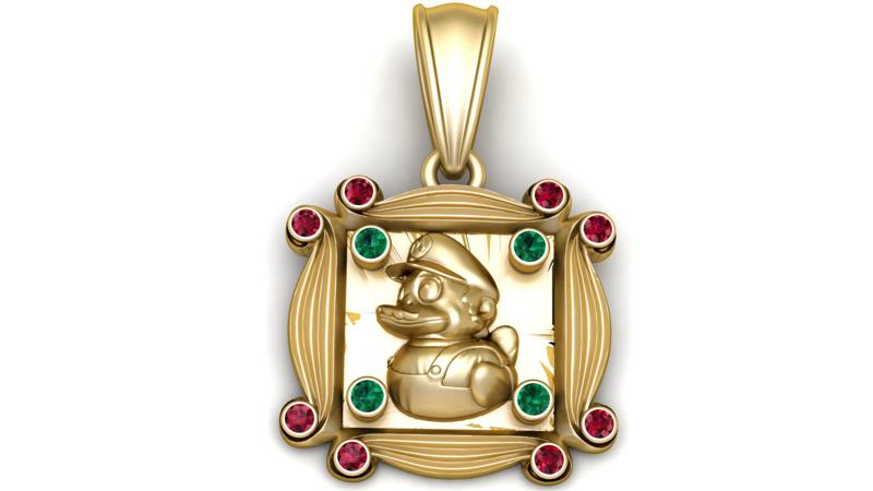 Baby Duck Pendant – 3D Printable Model