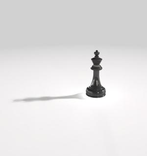 king chess piece