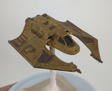 Miy'til assault bomber (x-wing scale)