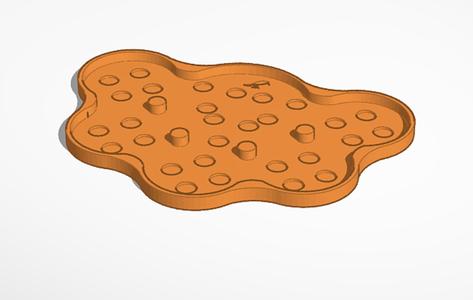 Movement Tray 1 off 60mm and 5 off 40mm Round