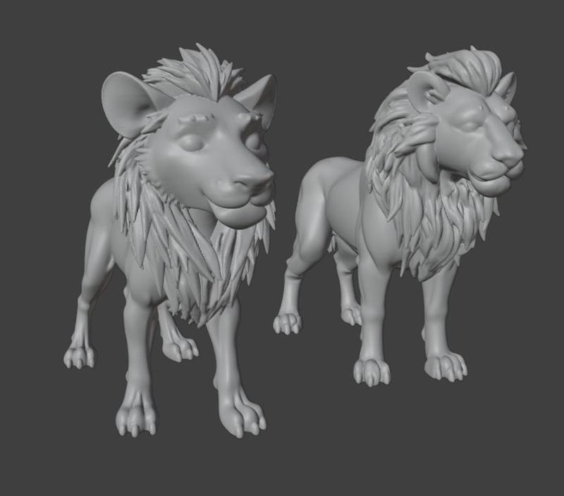 Twin Lions Pack