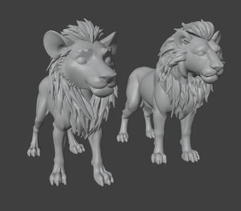 Twin Lions Pack