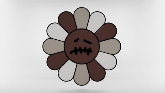 Travis Scott x Takashi Murakami Flower toy