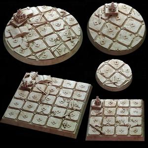 Miniature bases - Tomb or Crypt - Round and Square pack