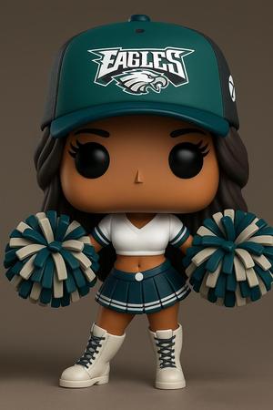 FUNKO POP CHEERLEADER Philadelphia Eagles
