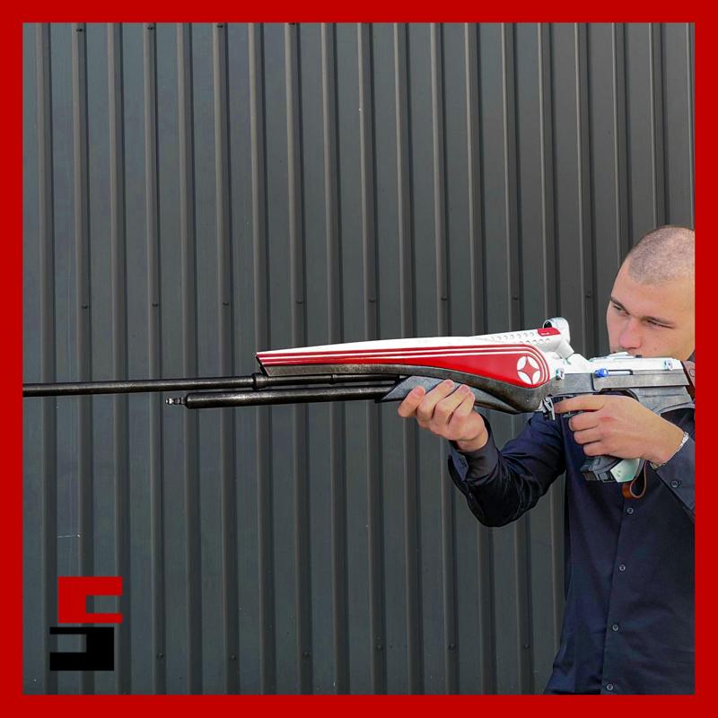 Destiny 2 Polaris Lance Prop Replica The Bray Legacy Ornament D2 Weapon Gun Cosplay Rifle