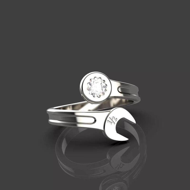 Gem Wrench Ring