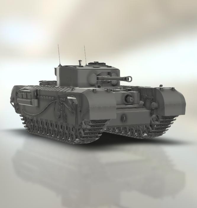 Mk IV Churchill, Infantry, Mk IV A22 Churchill.