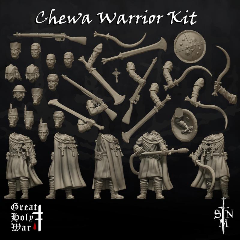 Great Holy War: Chewa Warrior Kit