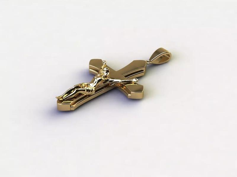 Cross Jesus Christ Pendant Cad P4