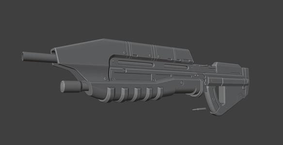 Helldivers 2 MA5C Assault Rifle.