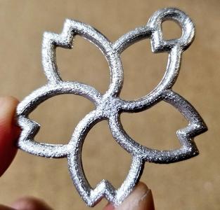 Metal Casting Mold (Sakura flower charm)