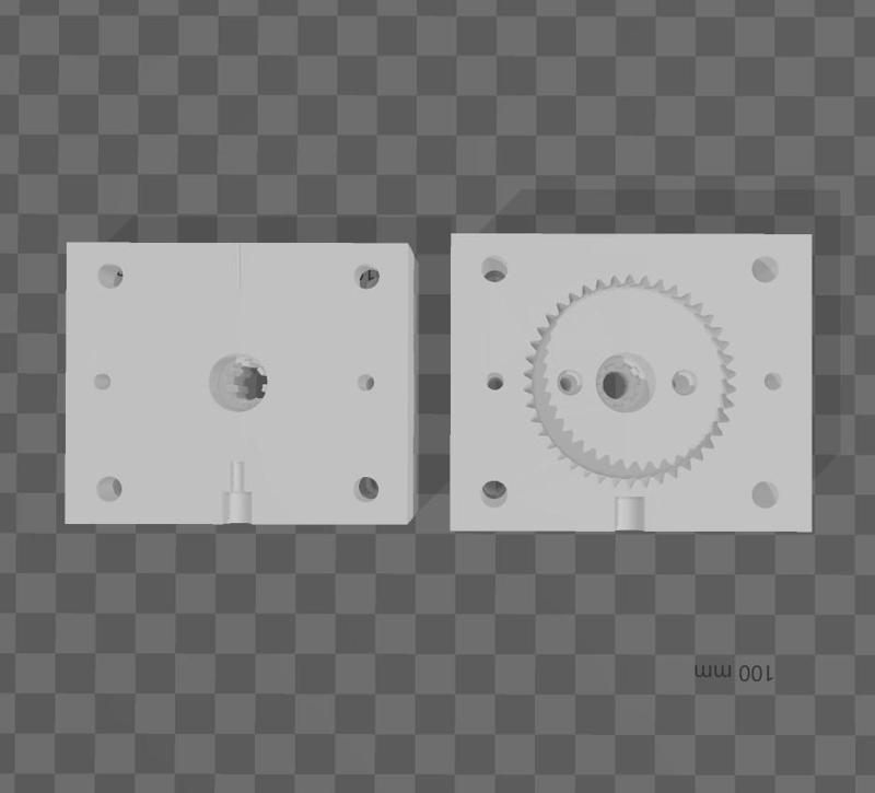 AUDI A-4 Engine Gear Mold Short