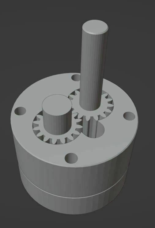 3D Printable Geared Pump