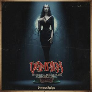 Vampira Maila Nurmi from The Vampira Show 3D print model