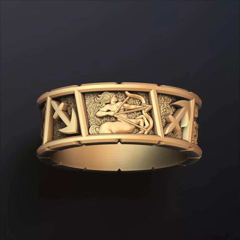 Horoscope Sagittarius Ring v2