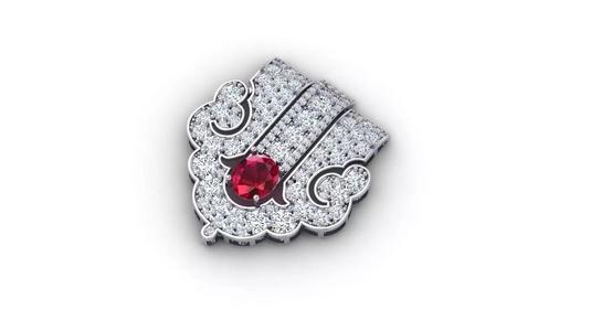 ArtDeco inspired Brooch