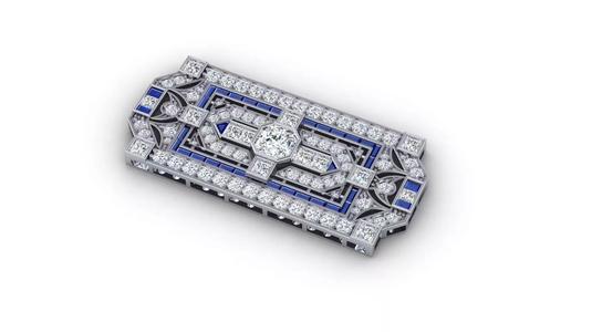 Diamond Brooch