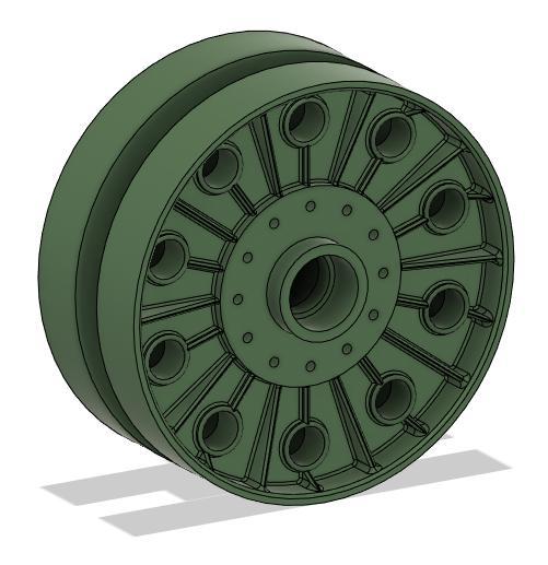 T-34/76 wheels mod. 1941-1942 1/10