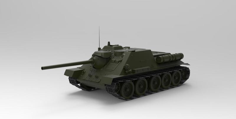 SU-85 tank