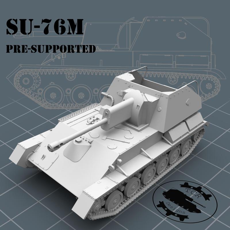 SU-76M - Tank Destroyer - Presupported