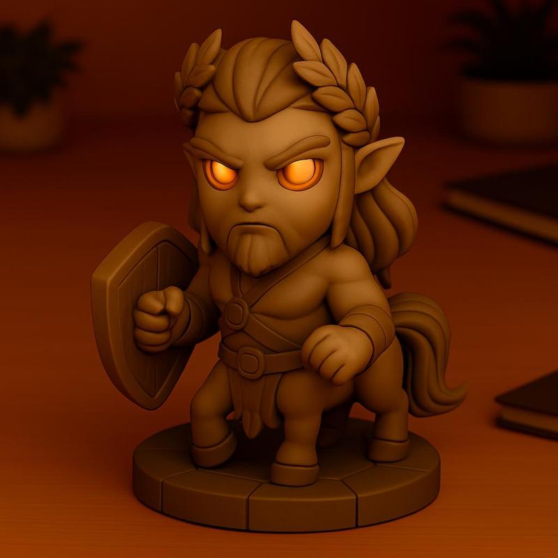 Kairon of Twilight Double - Sun and Shadow Centaur Chibi