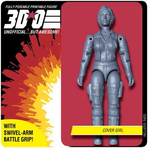 COVER GIRL // GI Joe // O-Ring Action Figure