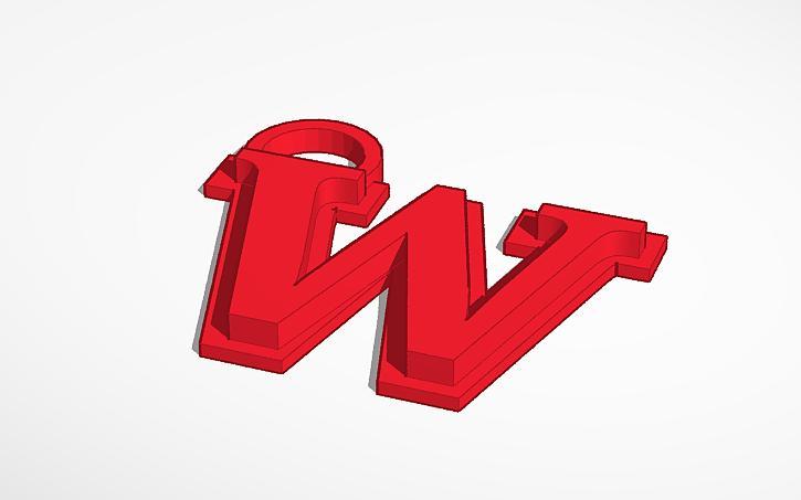 LLAVERO LETRA V ( LETTER V KEYCHAIN )