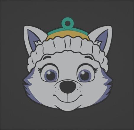 Everest Paw Patrol - Key Chain