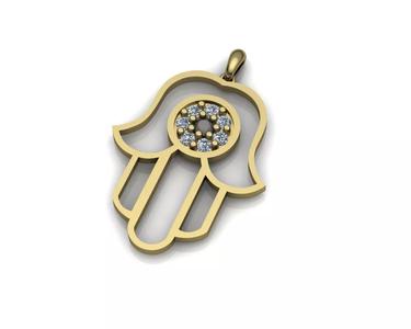 Hamsa pendant