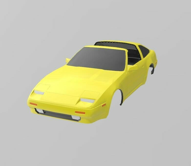 NISSAN 300ZX Z31 TARGA TOP (1980'S) 1:24 & 1:25 SCALE