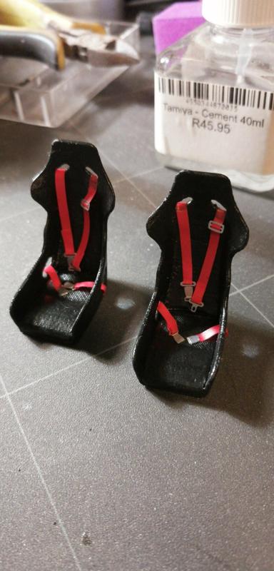 Bucket Seat 1:24 & 1:25 Scale