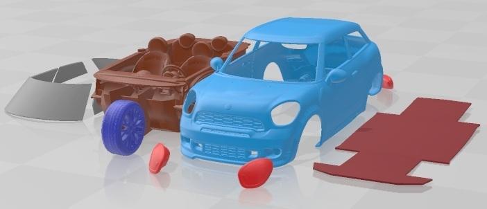 Mini Paceman John Cooper Works 2014 Printable Car