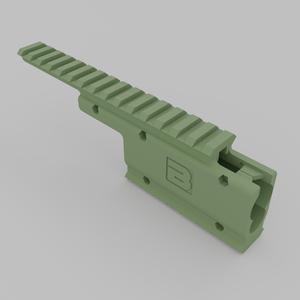 Rail mount for KWC Colt Python 6", type 3.3