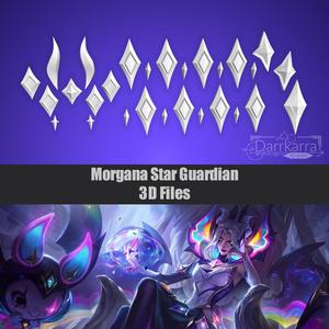 Morgana Star Guardian Accessories League of Legends STL files