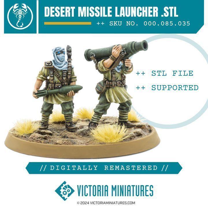Desert Scorpions Missile launcher Team