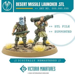 Desert Scorpions Missile launcher Team