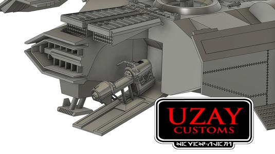 Star wars Andor Luthen Rael speder and Founder houter 3d print  model