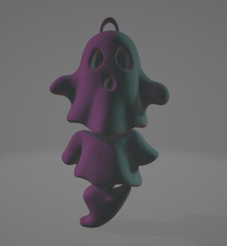 Articulated Ghost - Halloween Print-in-Place Toy