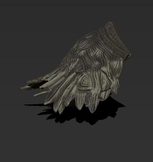 VARGRAM THE RAGING WOLF SHOULDER PLATE ELDEN RING