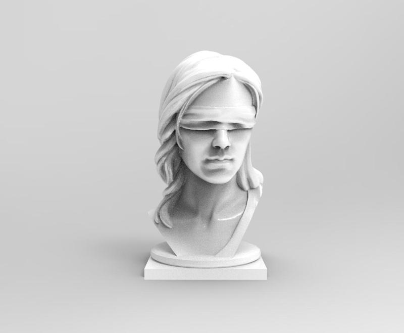 Themis Goddess of Justice Bust