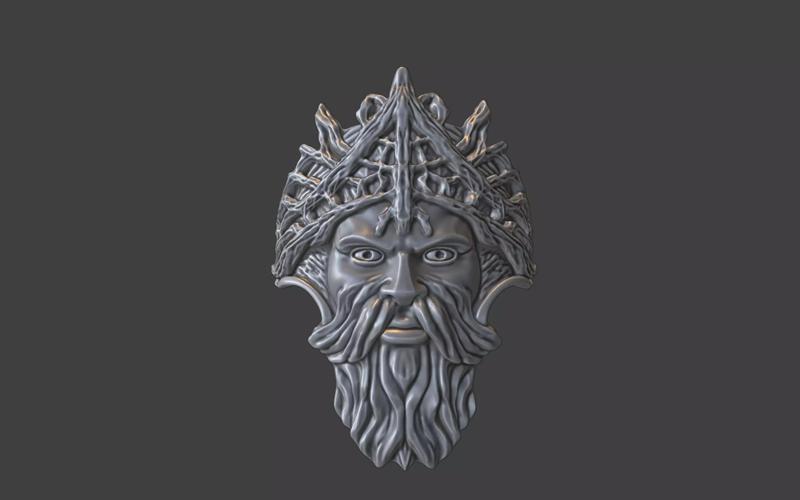 the greenman celtic god ring
